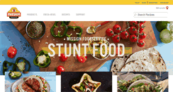 Desktop Screenshot of missionfoodservice.com
